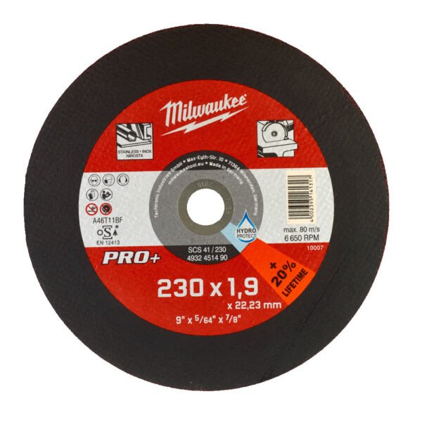 ΔΙΣΚΟΣ ΚΟΠΗΣ INOX CD PRO+ 230x1.9mm MW
