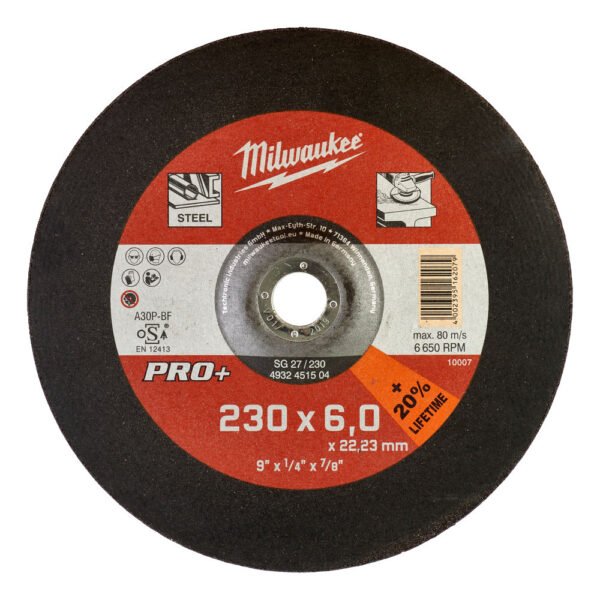 ΔΙΣΚΟΣ ΛΕΙΑΝΣΗΣ PRO+ 230x6mm MW