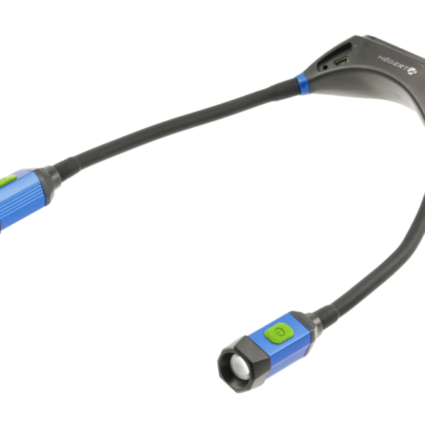 ΦΑΚΟΣ LED ΜΕ ΣΤΗΡΙΓΜΑ ΛΑΙΜΟΥ 300LM USB-C