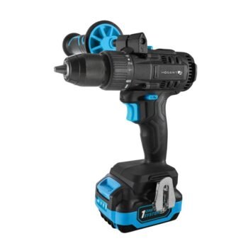 Δραπανοκατσάβιδο Brushless 18V 80Nm Högert Technik με μεταλλικό τσοκ και μπαταρία 2Ah