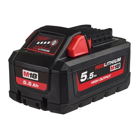Μπαταρία λιθίου Milwaukee M18 HIGH OUTPUT 5.5Ah 18V